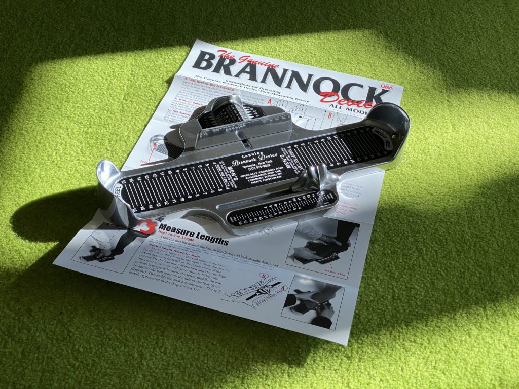 Brannock Device  シューフィッター (男性用)